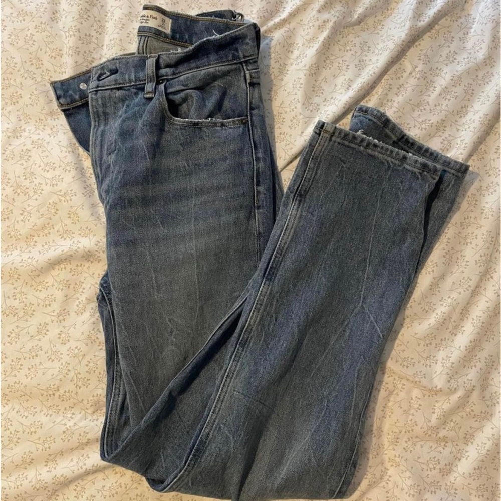 Abercrombie Curve love straight jean